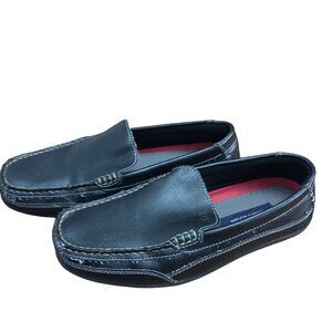 Tommy Hilfiger Mens Size 9 EUR 42 Dathan Black Driving Moccasins Shoes Loafers
